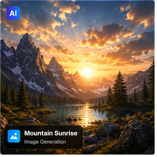 Mountain Sunrise